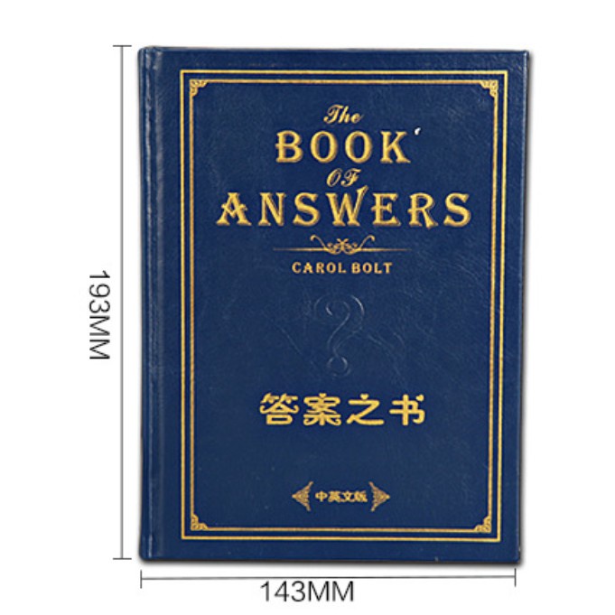 [Coisíní]  Book Of Answers Soul Divination Life Answer Aniversary Creative Gift Birthday Gift For Boyfriend Girlfriend