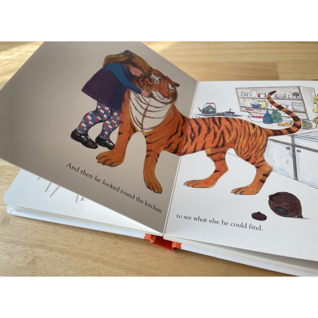 The Tiger Who Came to Tea นิทานภาษาอังกฤษสำหรับเด็ก หนังสือเด็กภาษาอังกฤษ นิทานภาษาอังกฤษ