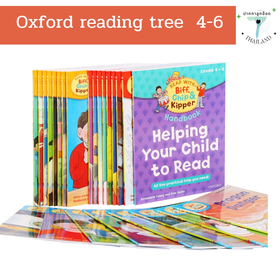 (พร้อมส่ง)  Oxford Reading Tree  Biff, Chip and Kipper   Level 1-12 สามารถเลือกเวอร์ชั่นสำหรับปากกาลูกอ๊อดอ่านได้