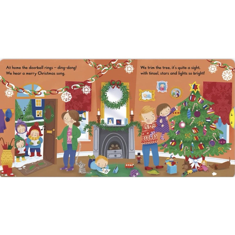 หนังสือ campbell busy books all about Christmas