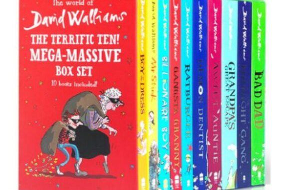 พร้อมส่ง!! กล่อง 10 เล่ม David Walliams