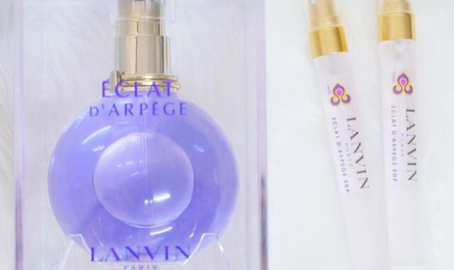 LANVIN ด้วยแนวกลิ่นที่น่ารักสดใส  ชิค ปนเสน่ห์ และไม่หวาน หรืออ่อนจนเกินไป ชวนน่าหลงใหล♥️