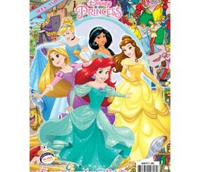 Disney Princess SEEK AND SEARCH โลกมหัศจรรย์ของเจ้าหญิง (เล่มเล็ก) นิทานและค้นหาสิ่งที่อยู่ในภาพ + สติ๊กเกอร์คริสตัล