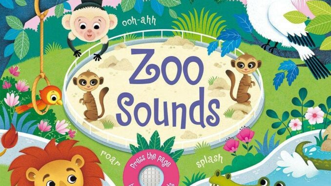 หนังสือนิทานภาษาอังกฤษ Zoo Sounds Board book [Sound book]