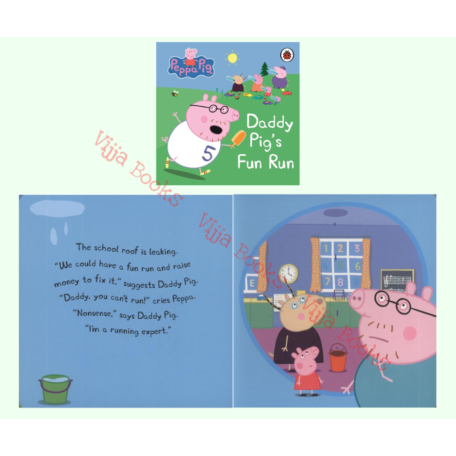 Peppa Pig หนังสือเด็ก นิทาน หมูน้อยเป๊บป้า ภาษาอังกฤษ บอร์ดบุ๊ค Board book เลือกเล่มได้ [Z]