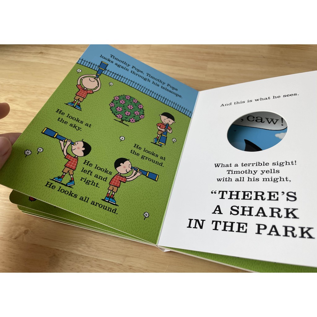 Shark In The Park หนังสือเด็กภาษาอังกฤษ หนังสือภาษาอังกฤษสำหรับเด็ก นิทานภาษาอังกฤษ