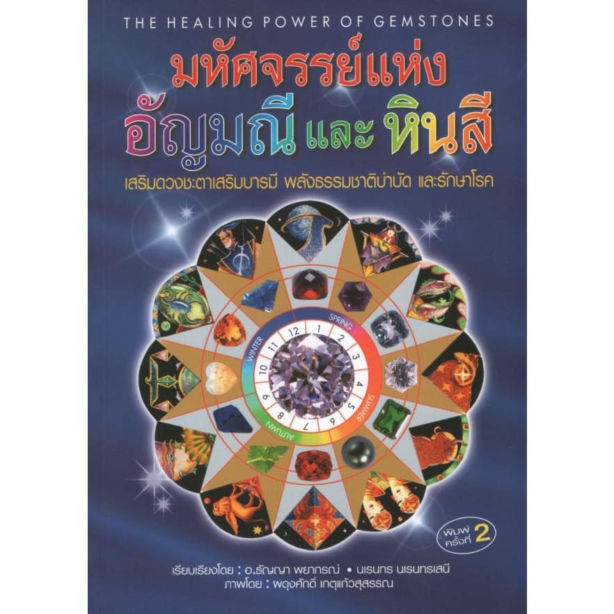 หนังสือ มหัศจรรย์แห่งอัญมณีและหินสี