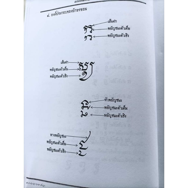 แบบเรียนเขียนอ่านอักษรขอม