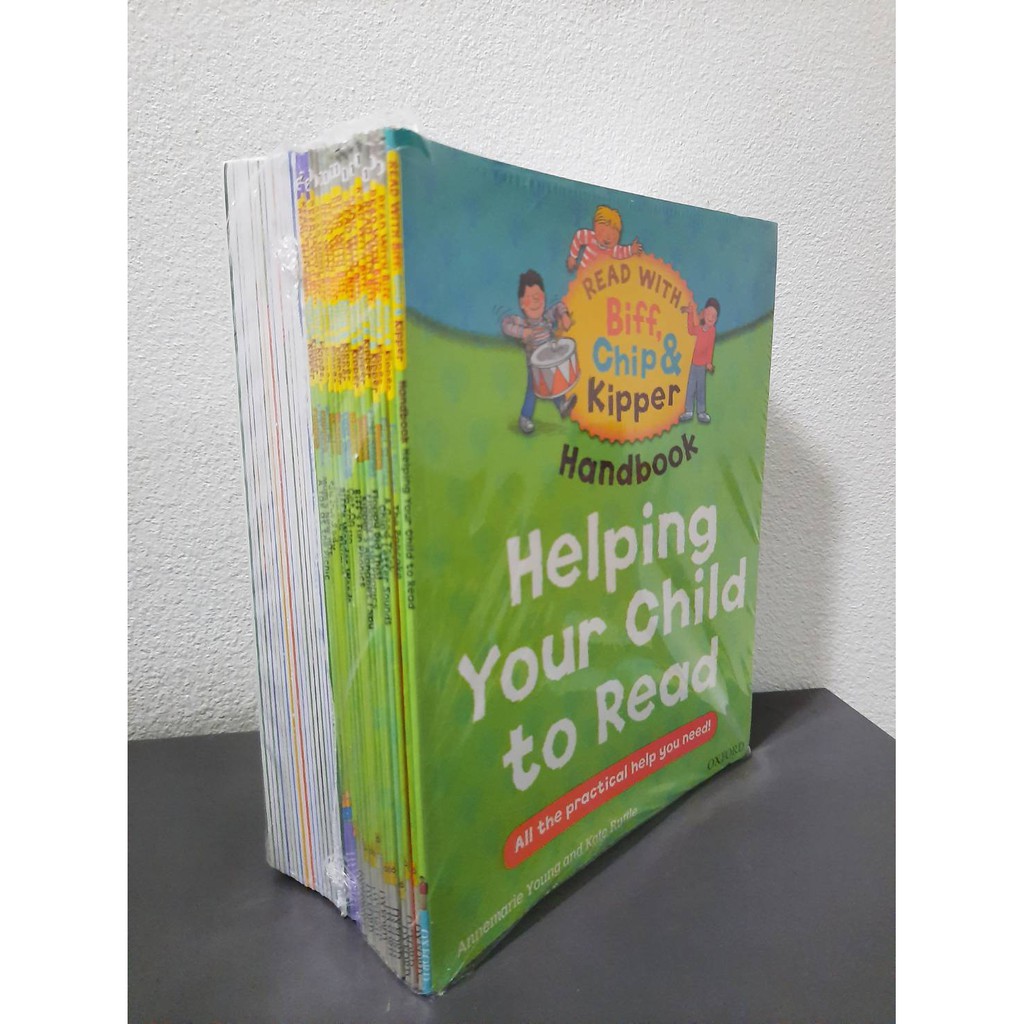 (ใช้โค้ดรับcoinคืน10%ได้) *ส่งไว มีไฟล์เสียง*   หนังสือ  Oxford Reading Tree Read with Biff Chip & Kipper Level 1-3 จำนวน 33 Books