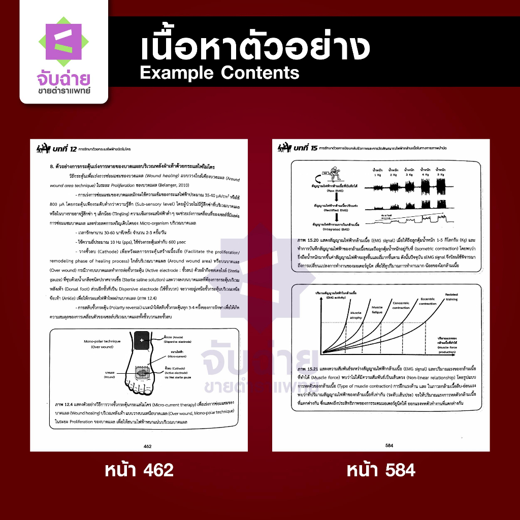 ไฟฟ้าบำบัด สำหรับนักกายภาพบำบัด