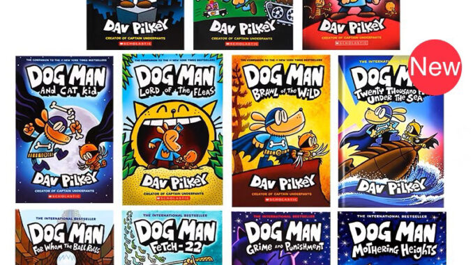 Dogman แบ่งขาย พร้อมส่ง Dog man by Dav Pilkey ปกแข็ง Comic แนวตลก หนังสือภาษาอังกฤษ การ์ตูน หนังสือเด็ก