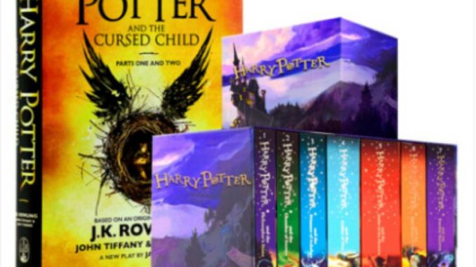 หนังสือชุดภาษาอังกฤษ Harry Potter 1-8哈利波特全英系列书籍1-8Harry Potter English Series Books 1-8