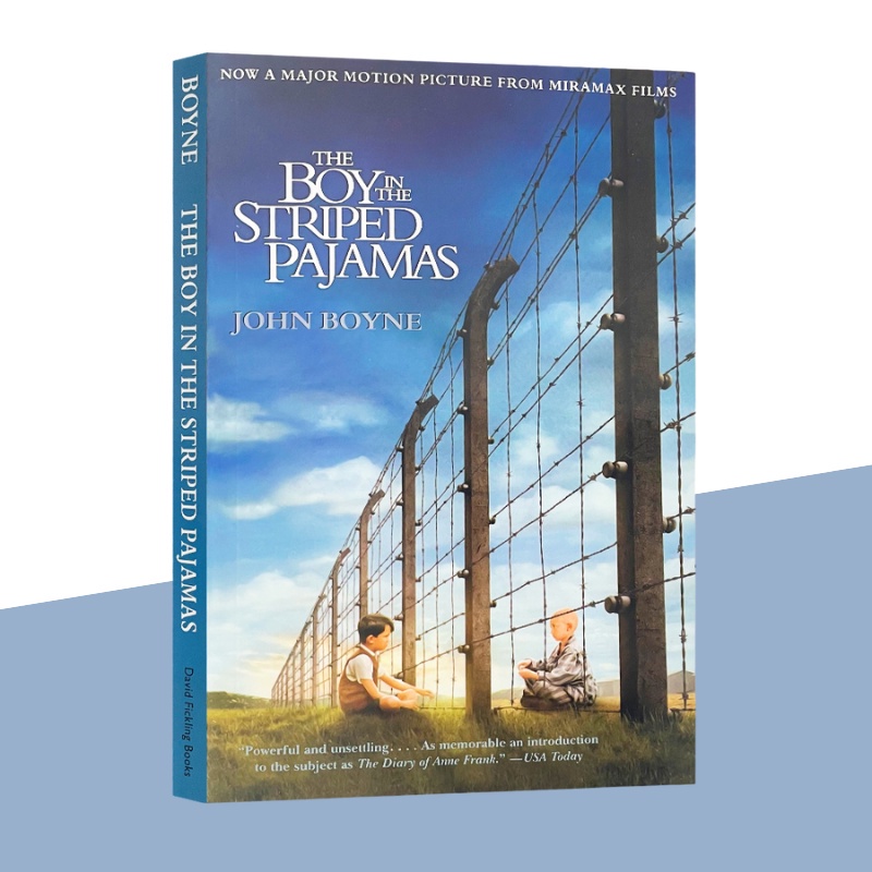 John Boyne The Boy In The Striped Pajamas Novel for Adult English Books ชื่อเดียวกัน ภาพยนตร์ ต้นฉบับ ภาษาอังกฤษ หนังสือ