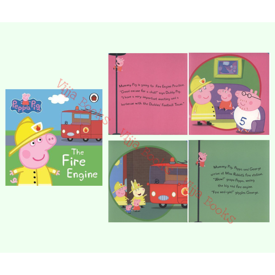 Peppa Pig หนังสือเด็ก นิทาน หมูน้อยเป๊บป้า ภาษาอังกฤษ บอร์ดบุ๊ค Board book เลือกเล่มได้ [Z]