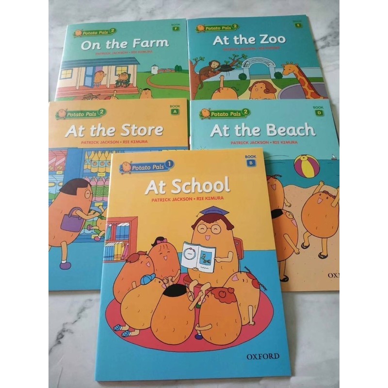 พร้อมส่ง   OXFORD Potato pals รวมเซ็ต 12 เล่ม หนังสือหัดอ่านภาษาอังกฤษ สำหรับเด็ก