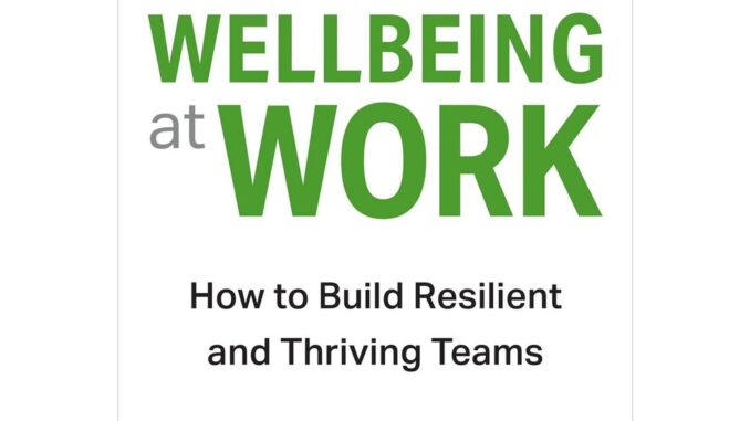 Wellbeing at Work Hardcover