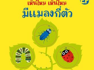 Nanmeebooks Kiddy หนังสือ เห็นไหม เห็นไหม มีแมลงกี่ตัว : ชุด เห็นไหม เห็นไหม