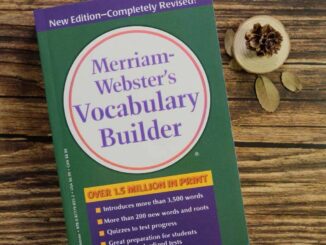 【หนังสือภาษาอังกฤษ】Weiten root dictionary Merriam-Webster's Vocabulary Builder English version