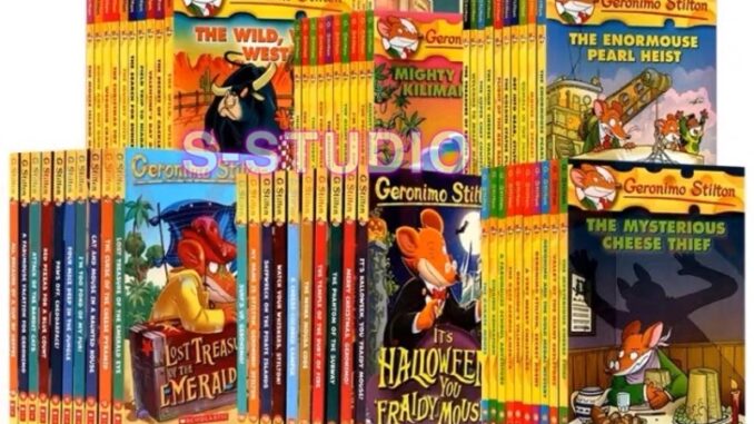 Geronimo Stilton 1-10 11-20 21-30 31-40 41-50 51-60 61-70 71-75G Stilton Series Collection 1-75 geronimo stillon