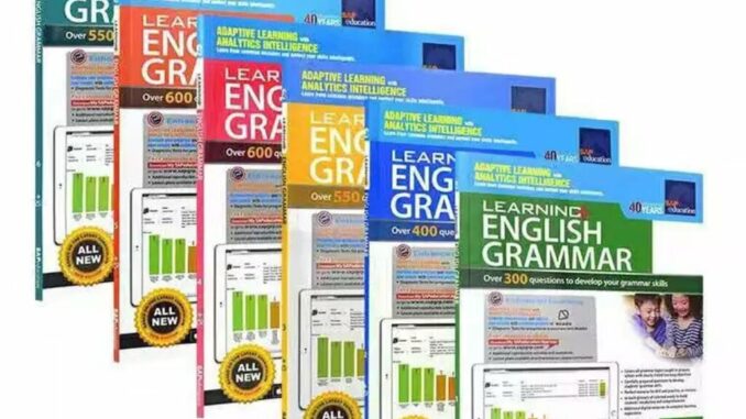 Learning English Grammar Workbook Set (6 books) SAP education