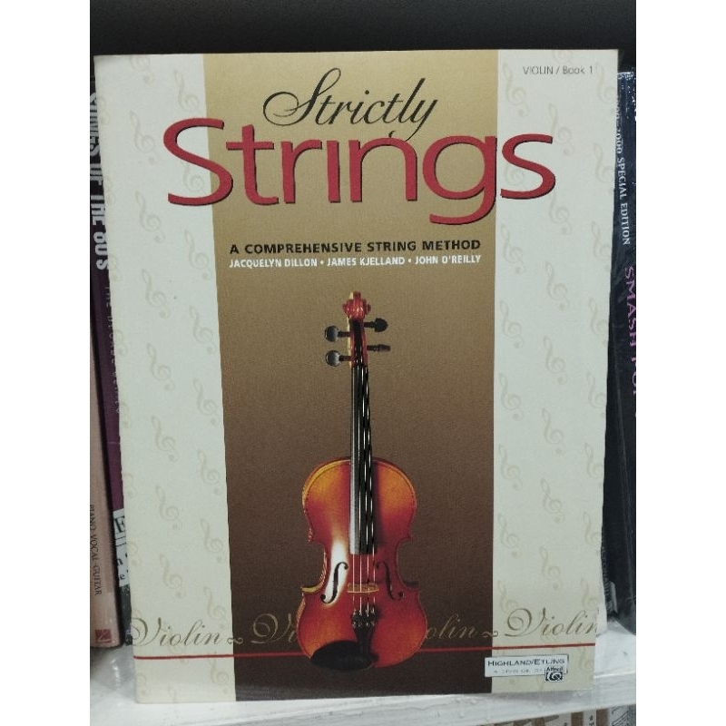 ALFRED : STRICTLY STRINGS VIOLIN BOOK 1/038081012780