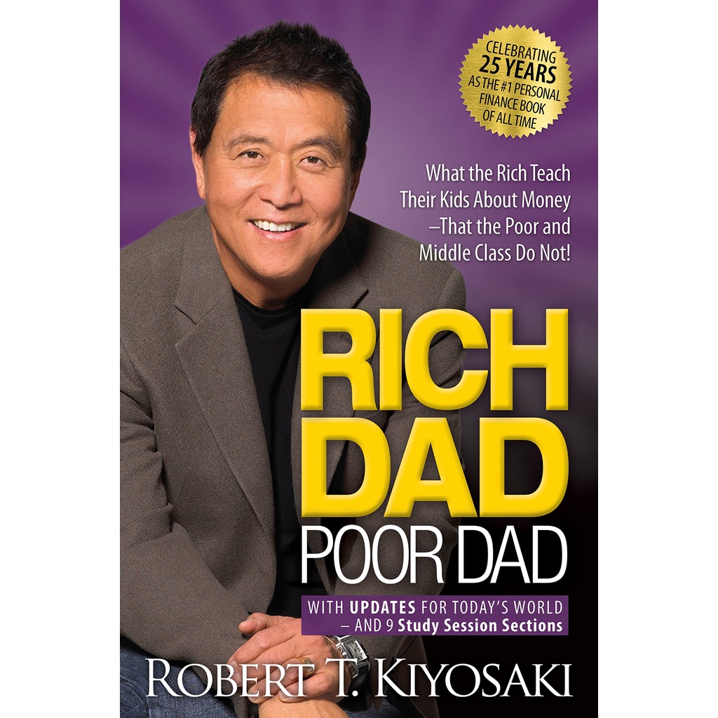 Asia Books หนังสือภาษาอังกฤษ RICH DAD POOR DAD (25TH ANNIVERSARY ED.)