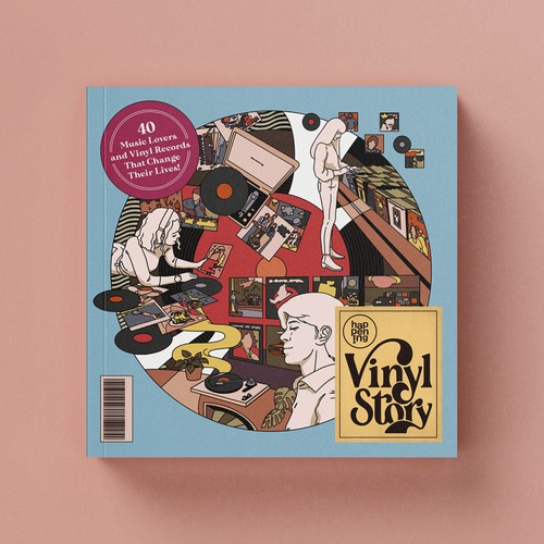 Chulabook|c111|9786168009185|หนังสือ|HAPPENING VINYL STORY