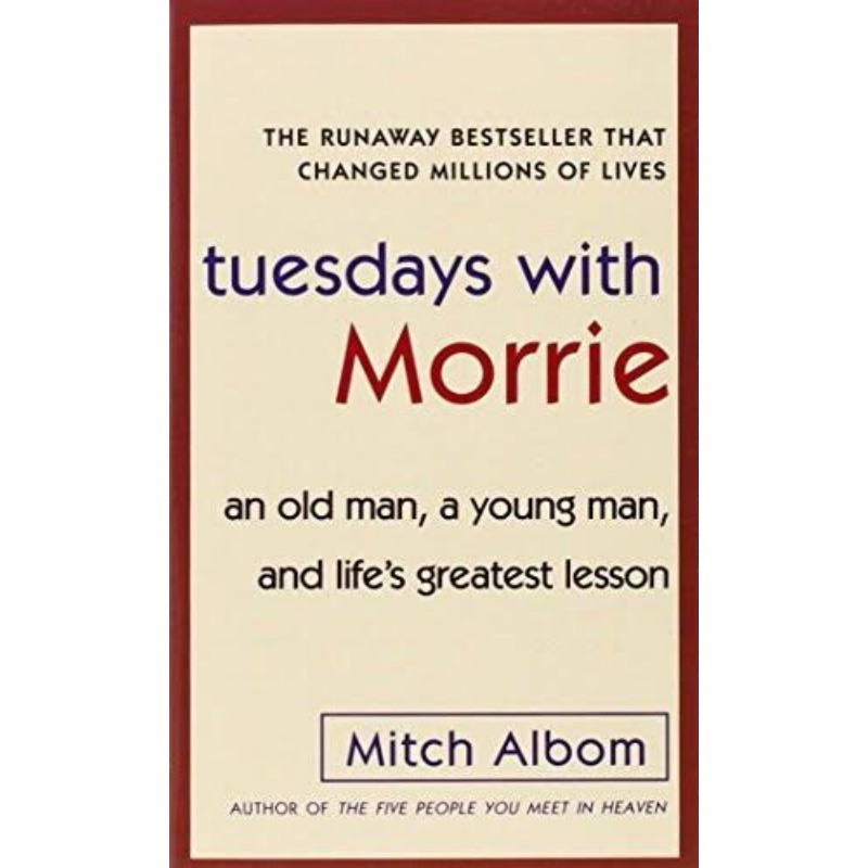 Chulabook(ศูนย์หนังสือจุฬาฯ) |C323หนังสือ9780385496490TUESDAYS WITH MORRIE: AN OLD MAN, A YOUNG MAN AND LIFE