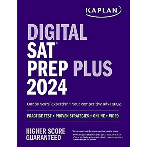 Chulabook(ศูนย์หนังสือจุฬาฯ)|c321|9781506287300|DIGITAL SAT PREP PLUS 2024 (5 PRACTICE TESTS + PROVEN STRATEGIES + ONLINE + VIDEO)