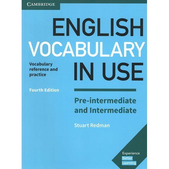 DKTODAY หนังสือ ENGLISH VOCAB.IN USE PRE-INTER&INTER WITH ANS(4ED)