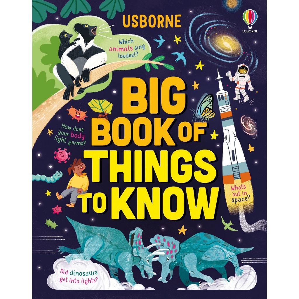 DKTODAY หนังสือ USBORNE BIG BOOK OF THINGS TO KNOW (AGE 6+)