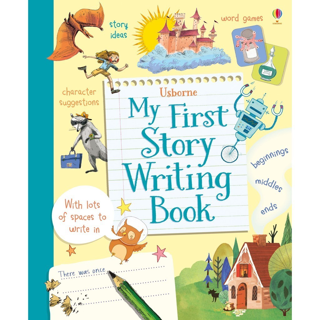 DKTODAY หนังสือ USBORNE MY FIRST STORY WRITING BOOK (AGE 6+)