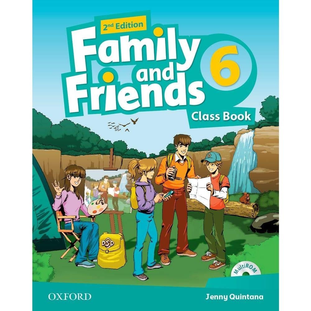 DKTODAY หนังสือแบบเรียน FAMILY & FRIENDS 6:CLASS BOOK (2ED) 2019