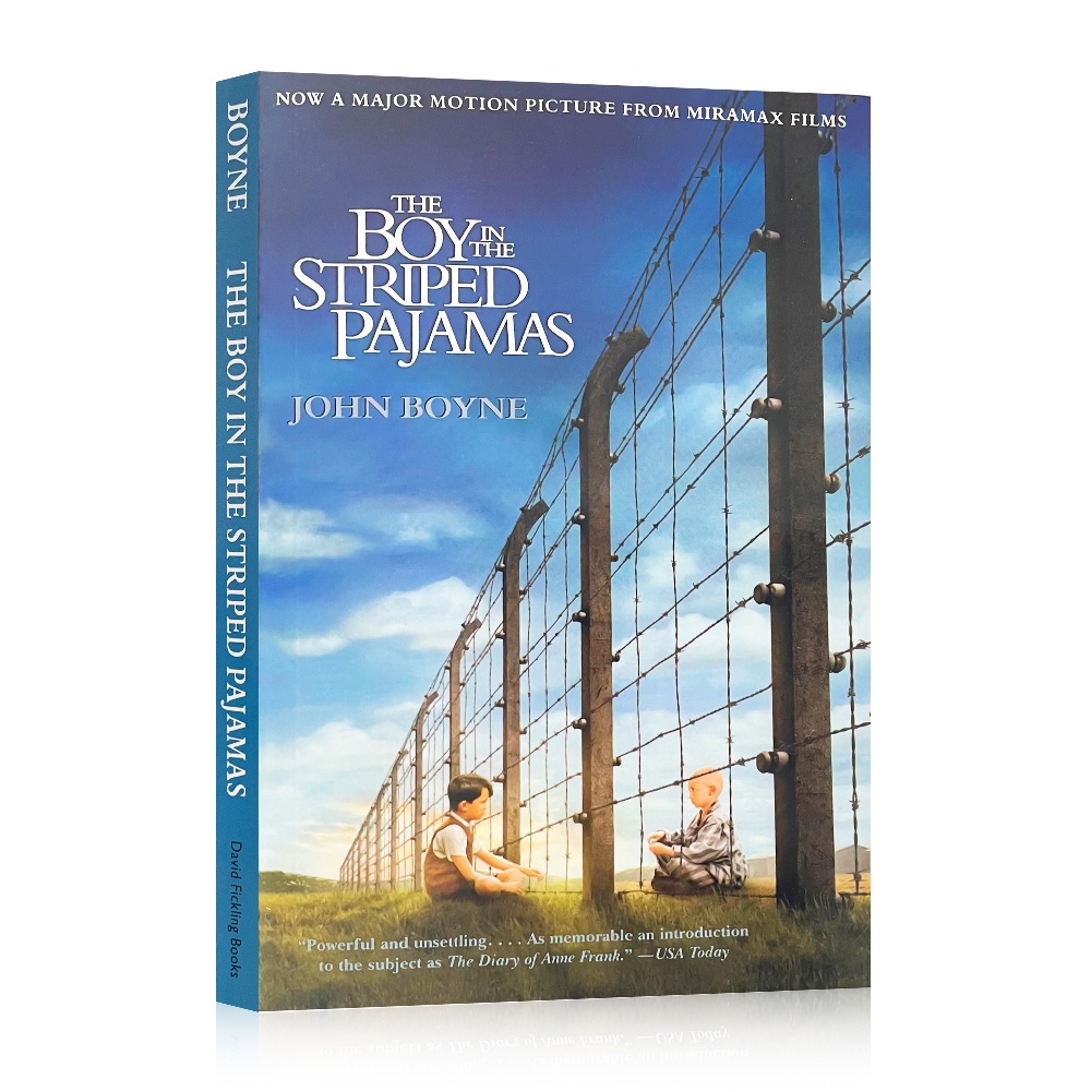 John Boyne The Boy In The Striped Pajamas Novel for Adult English Books ชื่อเดียวกัน ภาพยนตร์ ต้นฉบับ ภาษาอังกฤษ หนังสือ