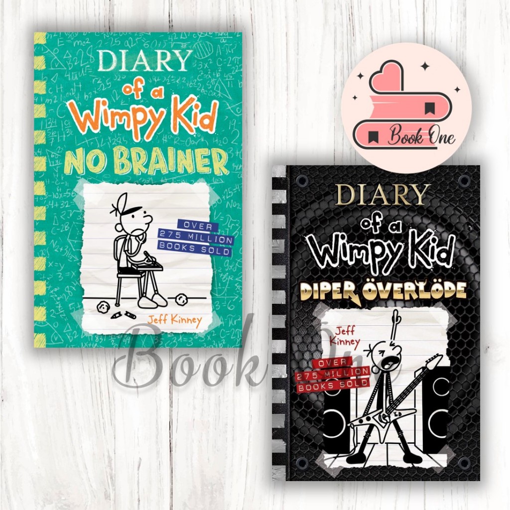 No Brainer In Order (ไดอารี่หนังสือเด็ก 18,17) - Jeff Kinney (ภาษาอังกฤษ)