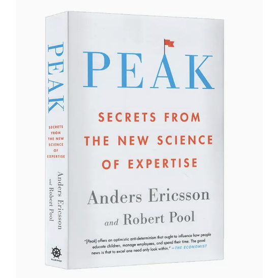 PEAK English Book Secrets from the New Science of Expertise Anders Ericsson and Robert Pool Brandnew