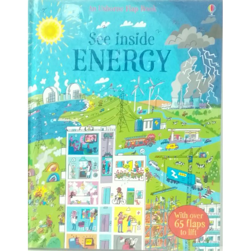 See Inside Energy เหมาะสำหรับ 6 ขวบ+  Board book กระดาษแข็งทุกหน้า with flaps