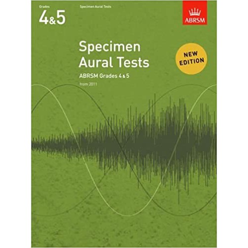 Specimen Aural Tests, Grades 4&5 (ABRSM)