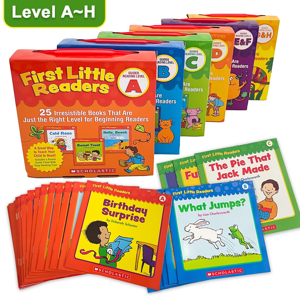 [TH READY STOCK] First Little Readers Guided Reading Pack (Levels A- H Little Reader)