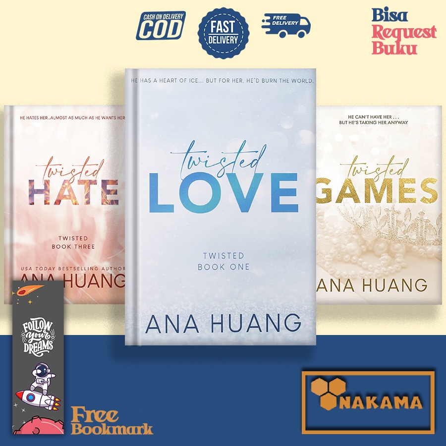 Twisted Love, Twisted Games, Twisted Hate, Twisted Lies โดย Ana Huang (เวอร์ชั่นภาษาอังกฤษ)