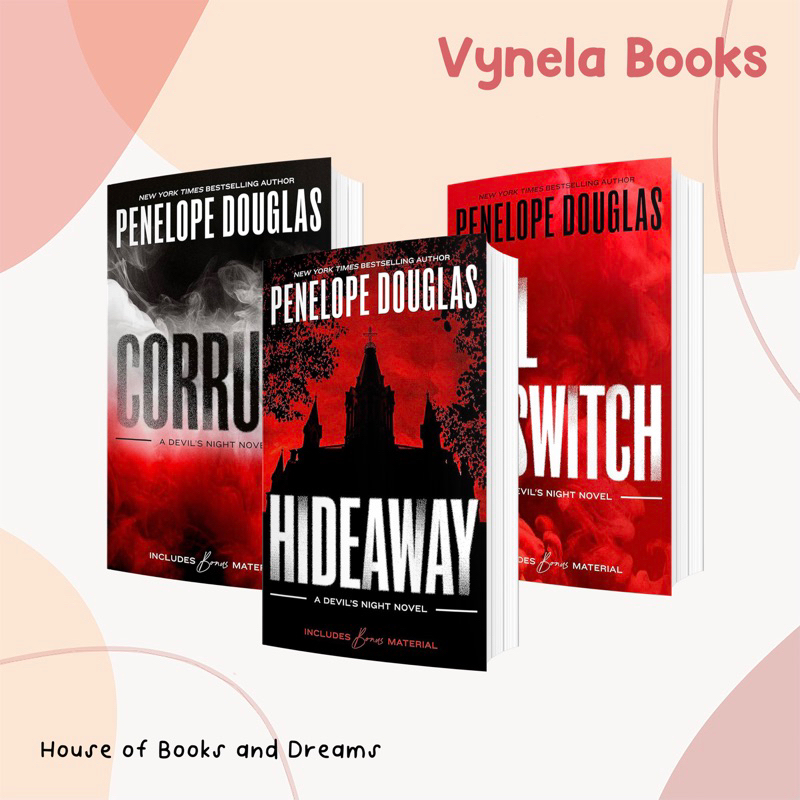 VYNELA (หนังสือภาษาอังกฤษ) CORRUPT / HIDEAWAY / KILL SWITCH (DEVIL