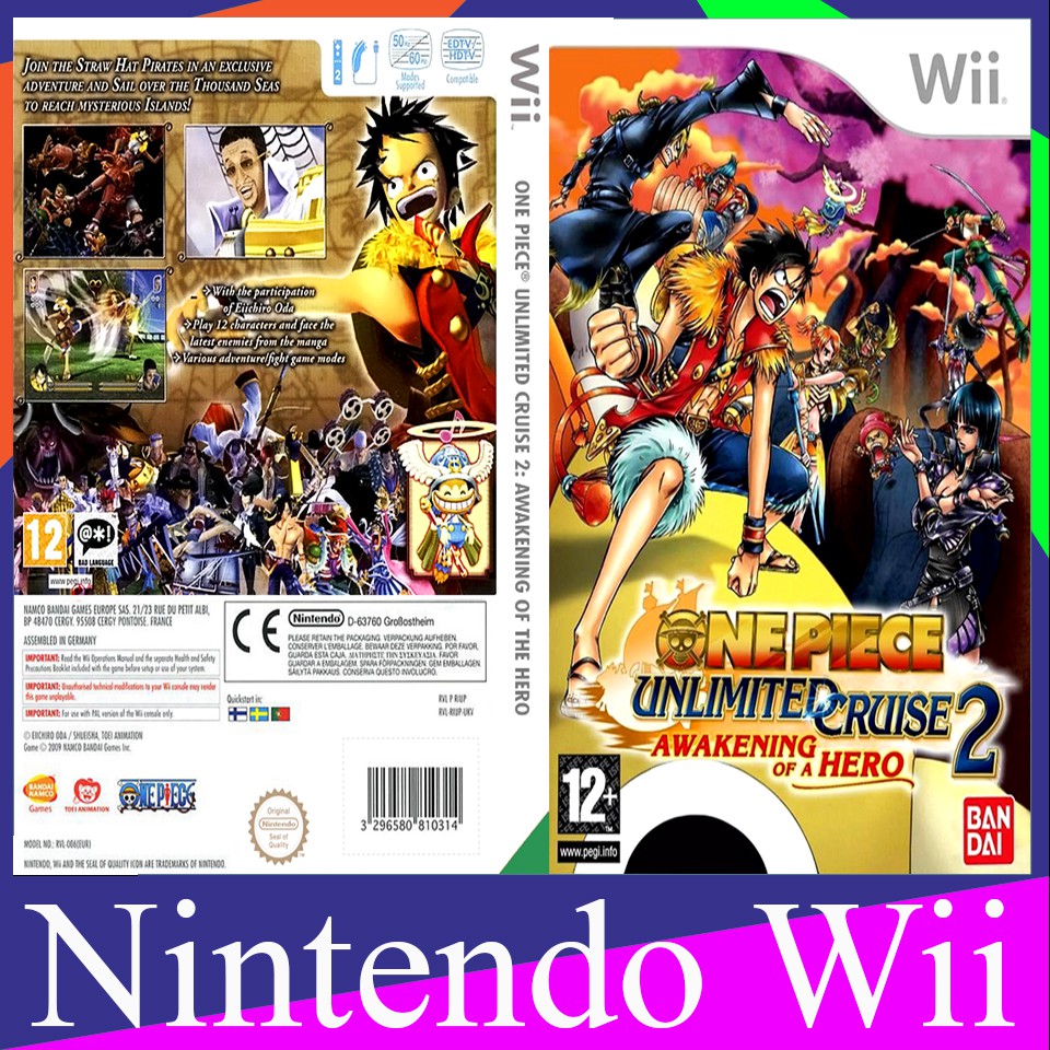 WIIGAME : One Piece Unlimited Cruise 2: Awakening of a Hero