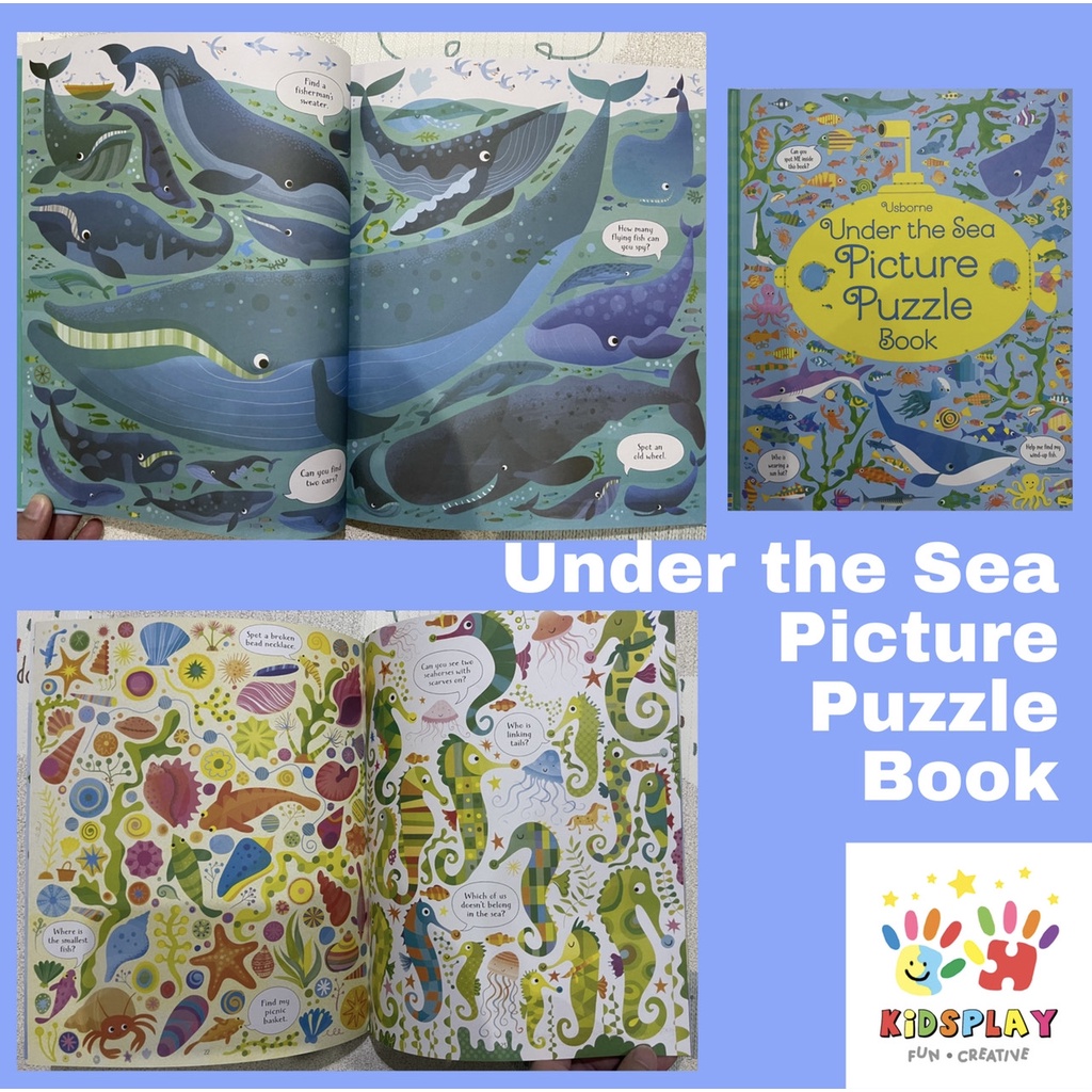 **พร้อมส่ง**Usborne Picture Puzzle Book <ภาษาอังกฤษ ปกแข็ง> หนังสือเกมซ่อนหา ฝึกสังเกต และฝึกทักษะภาษาอังกฤษ” /></a></p><p><a href=