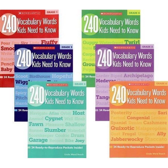 [pre-order] แนะนำหนังสือคำศัพท์ที่เด็กๆต้องรู้    240 Vocabulary Words Kids Need to know