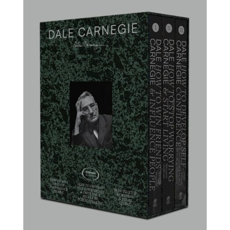 ชุด Dale Carnegie : เดล คาร์เนกี (บรรจุกล่อง : Book Set : 3 เล่ม)