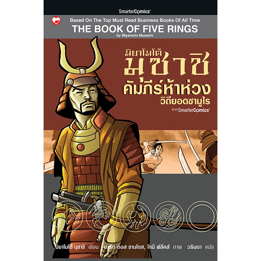 สุขภาพใจ หนังสือ คัมภีร์ห้าห่วง : วิถียอดซามูไร มิยาโมโต้ มุซาชิ