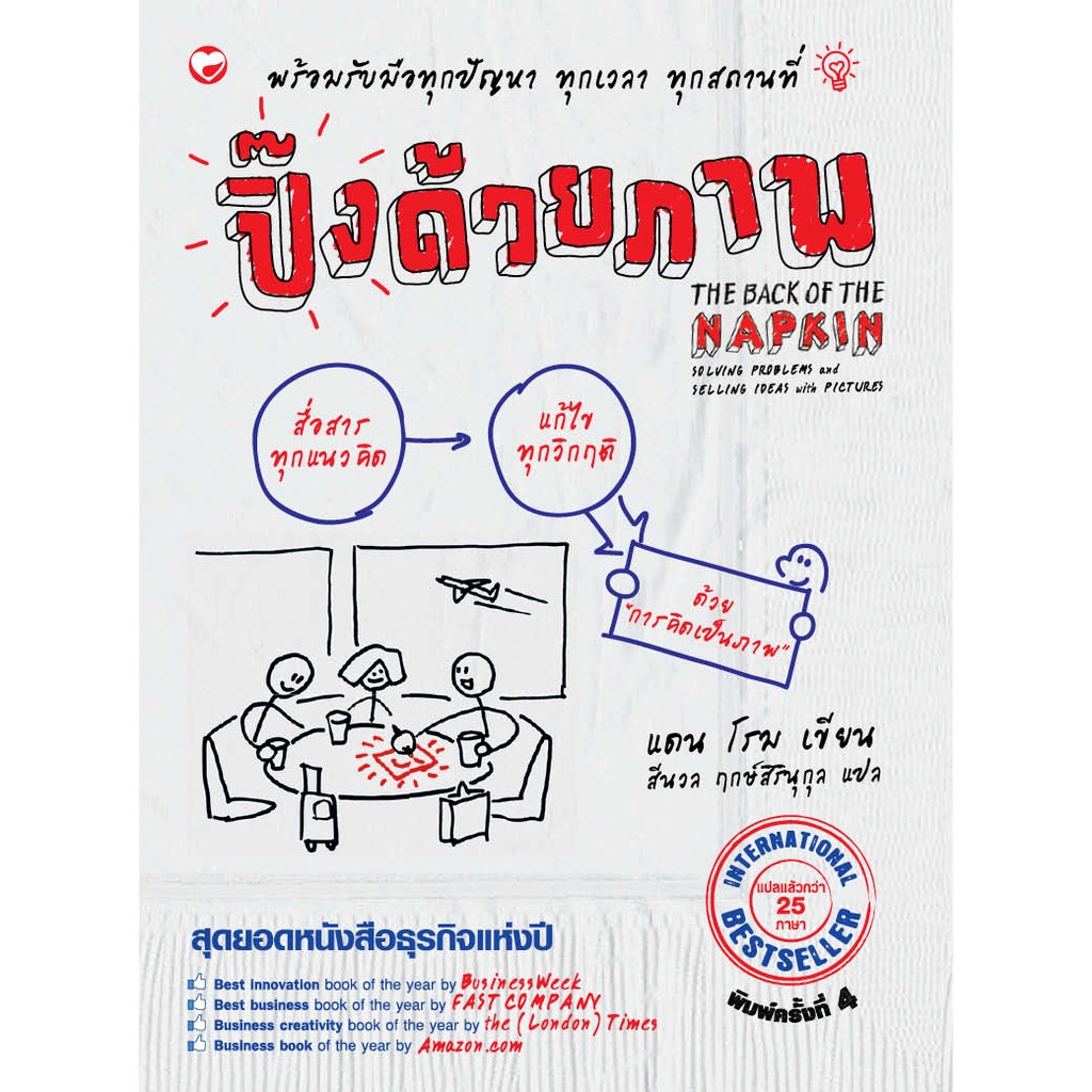 สุขภาพใจ หนังสือ ปิ๊งด้วยภาพ 1 Visual Thinking คิดเป็นภาพ คิดด้วยภาพ