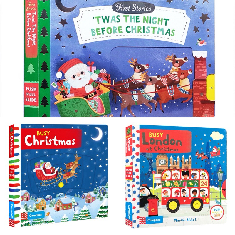 หนังสือ campbell busy books all about Christmas