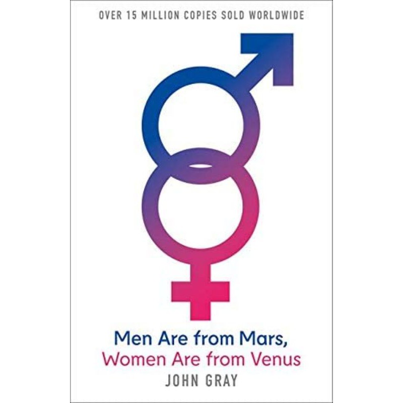 [หนังสือนำเข้า] Men Are from Mars, Women Are from Venus John Gray ผู้ชายมาจากดาวอังคาร ภาษาอังกฤษ english book