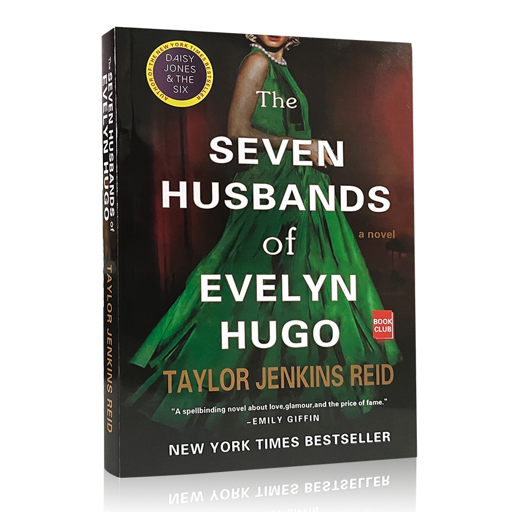 หนังสือนิยาย The Seven Husbands of Evelyn Hugo By Taylor Jenkins Reid Family Life Fiction Contemporary สําหรับผู้หญิง และผู้ใหญ่